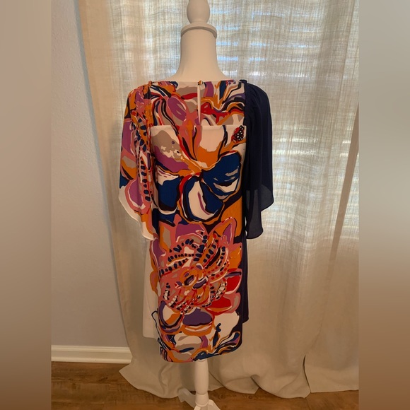 Anthropologie Maeve Shift Silk Dress - Picture 3 of 8